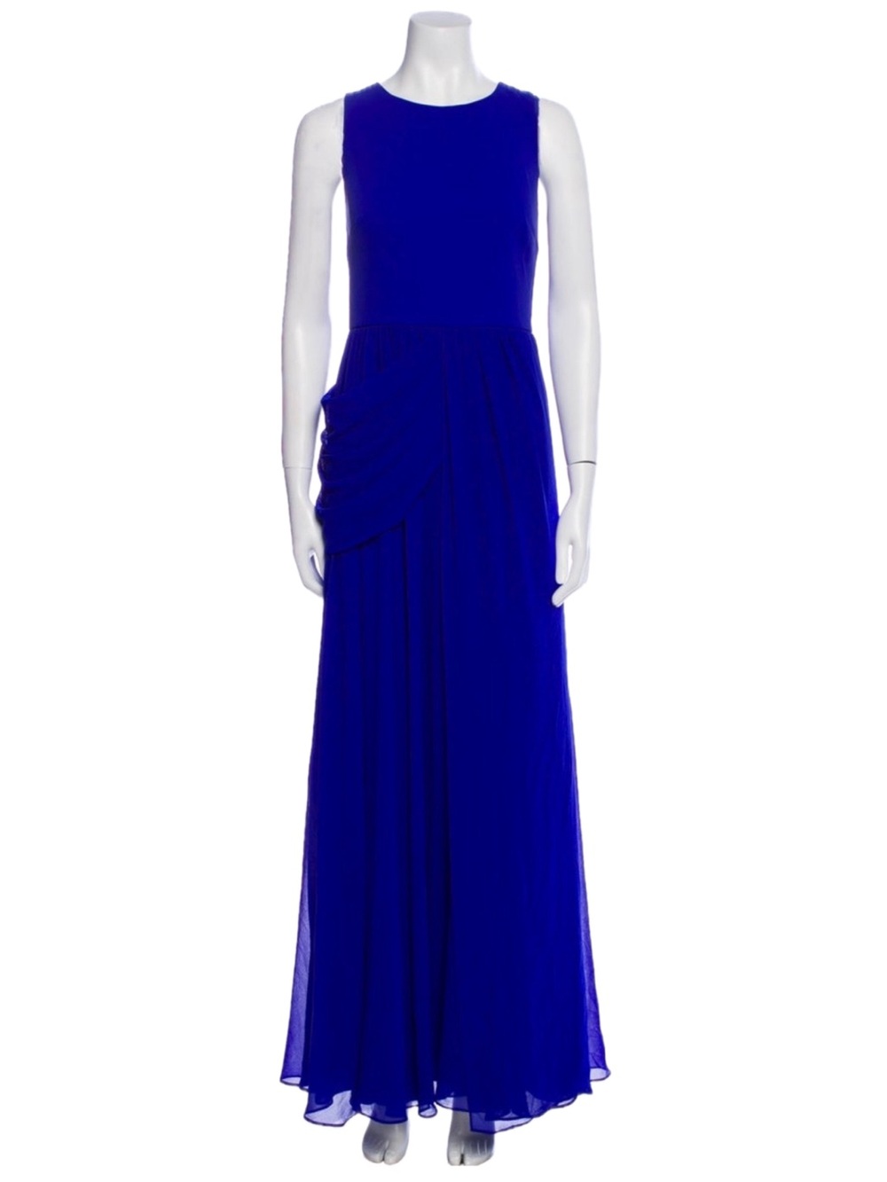 Badgley Mischka Blue Evening Gown